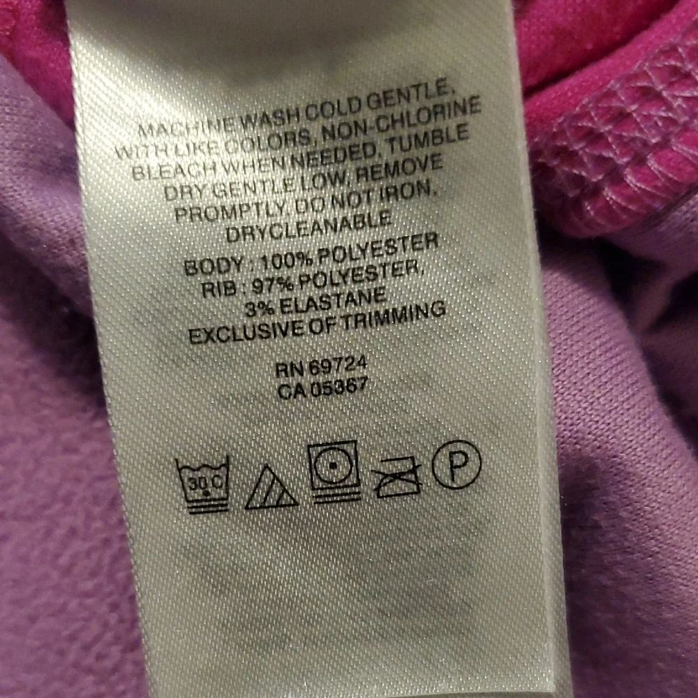 Columbia Women's Pink and Purple Fleece Top - Picture 8 of 8